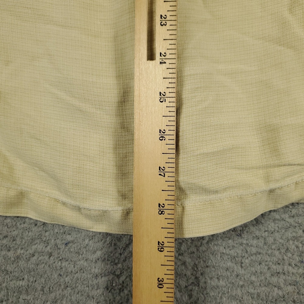 Tommy Bahama Shirt Mens Medium Yellow Hawaiian Button Up Short Sleeve * - Picture 6 of 8